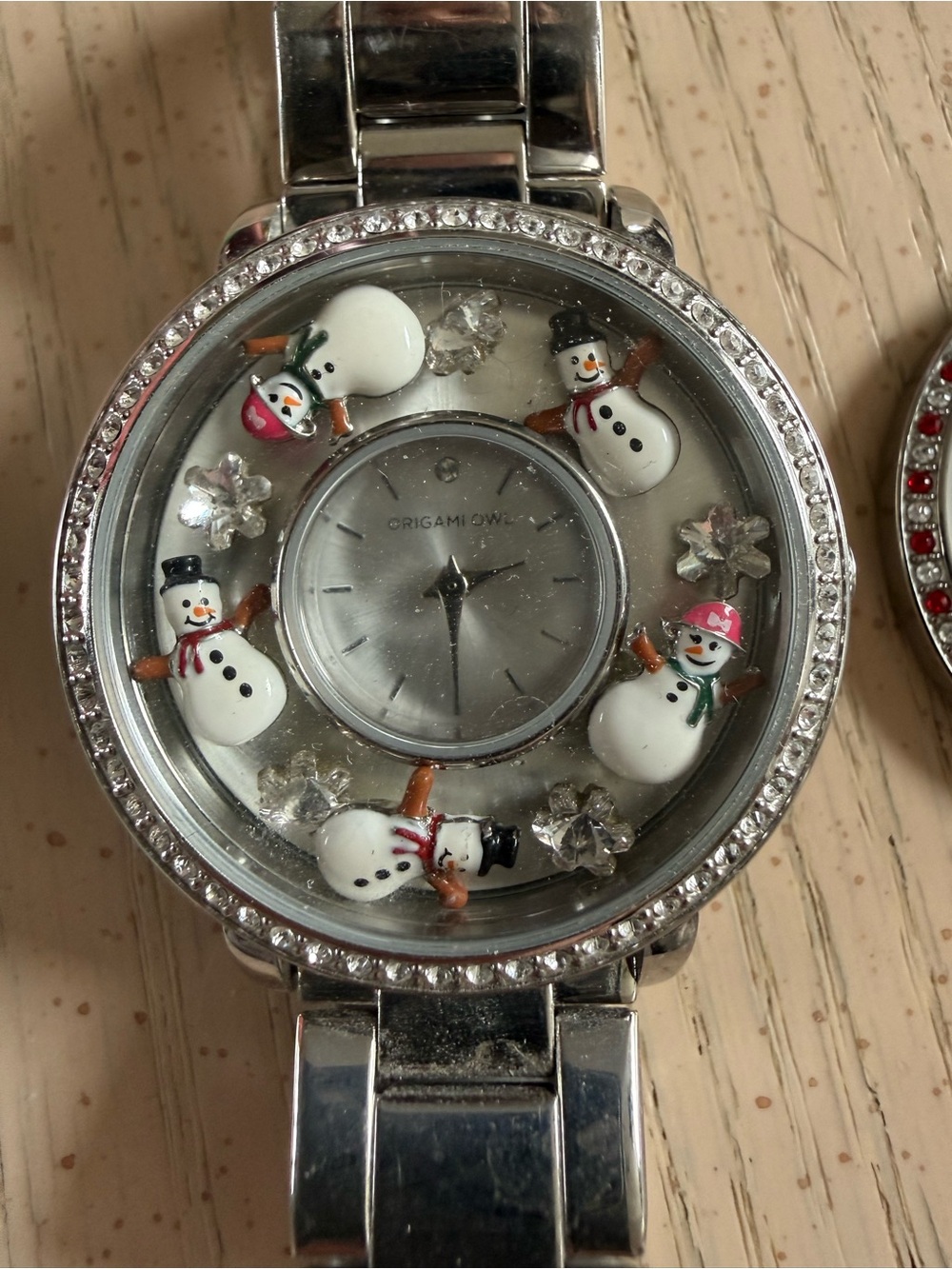 Origami Owl Silver Stainless Steel Watch Back